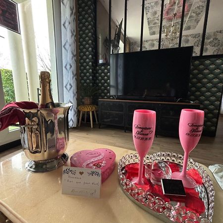 Romantisme Et Glamour Avec Spa ,Jardin Proche Zenith Dijon Exteriör bild